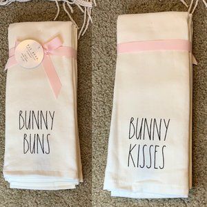 Rae Dunn Bunny Kisses Towels